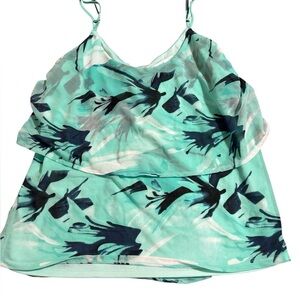 Ricki's Teal and Black Patterned Camisole
